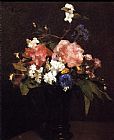 Henri Fantin-Latour Flowers II painting